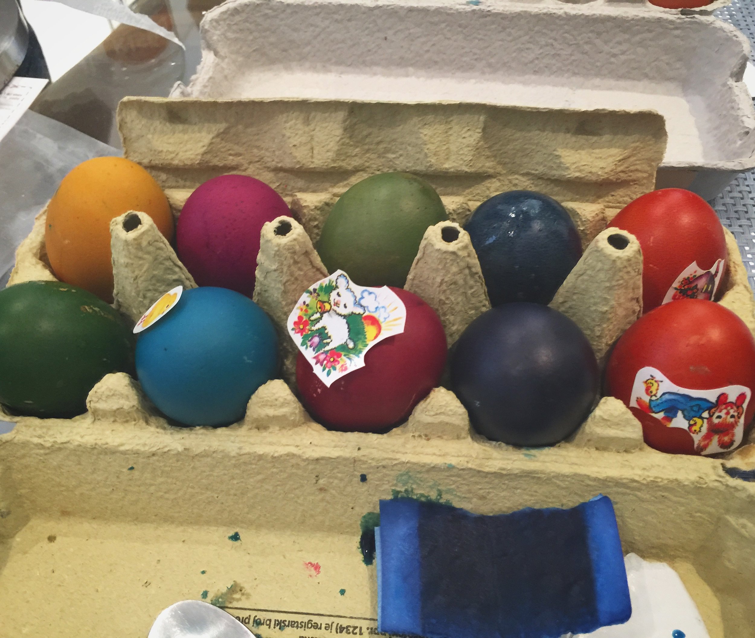 Easter and Anniversary and Work, Oh My!