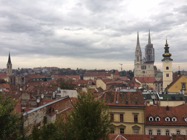 Gorni Grad Overlooking Cathedral.JPG