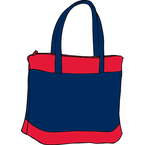 Zip Top Tote