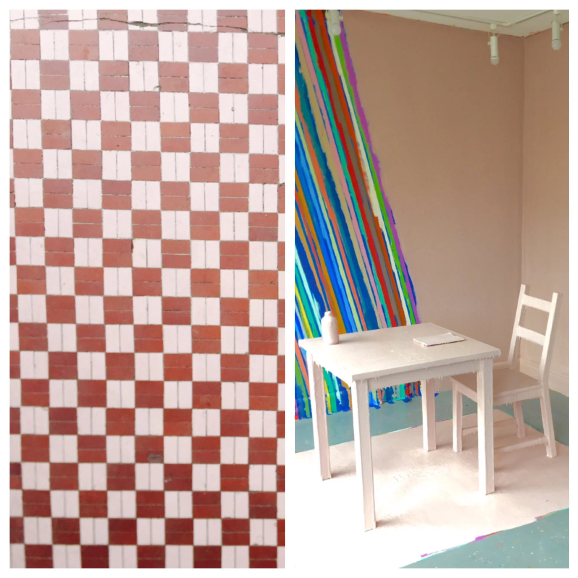 Day 42 // CHECKERED TILE