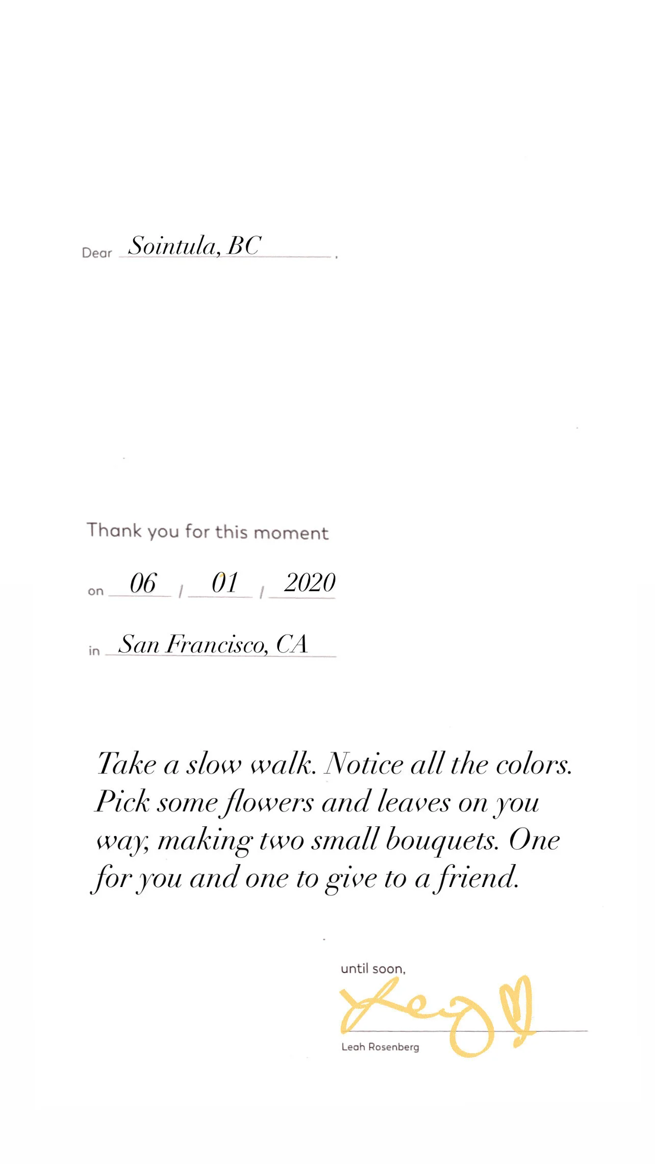 #dearsointula 06/01/2020