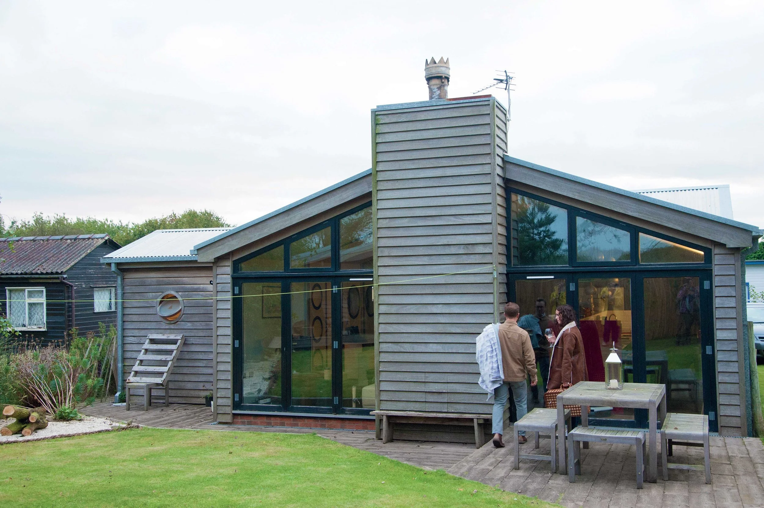 Above: Image of a property at Humberston Fitties (Image courtesy of Coast Magazine) 