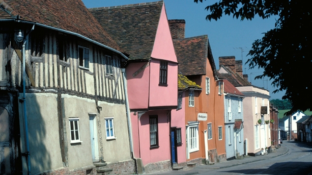 Above & below: the beauty of Lavenham 