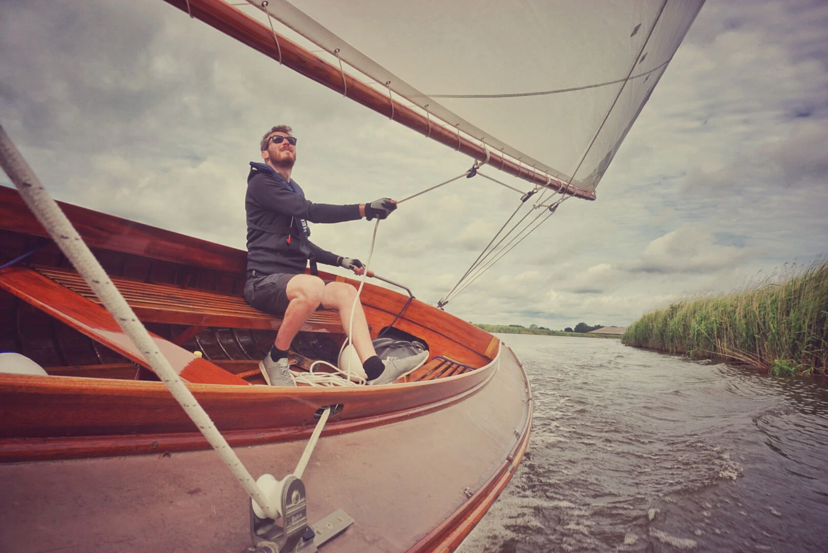 Above: Discover the Broads by boat from our onsite marina and launch from Oulton Broad and end up wherever the water takes you.