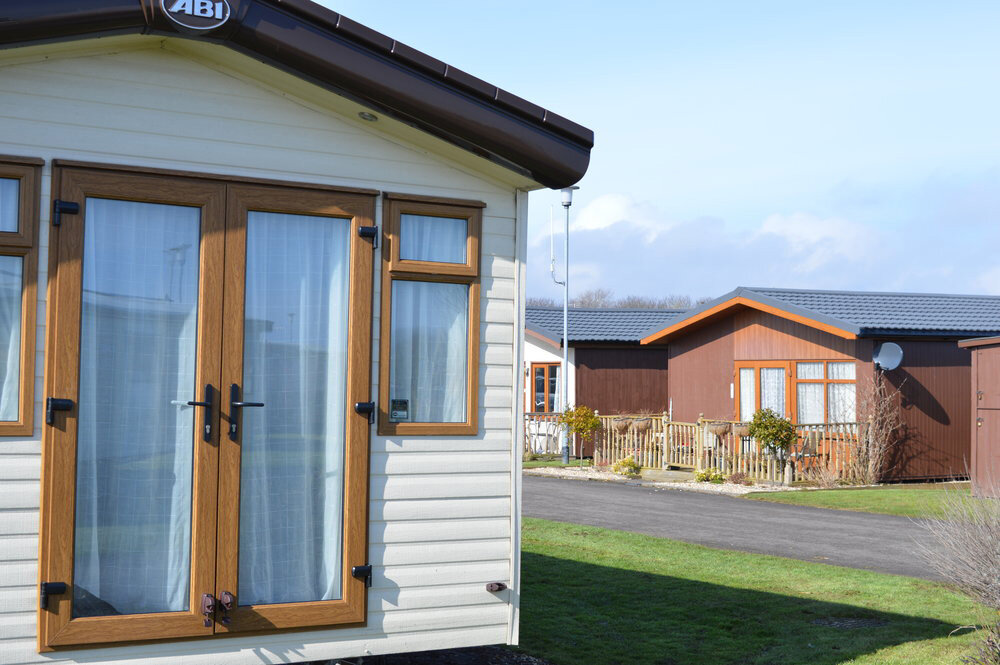 Caravans and chalets at Mablethorpe Park.jpg