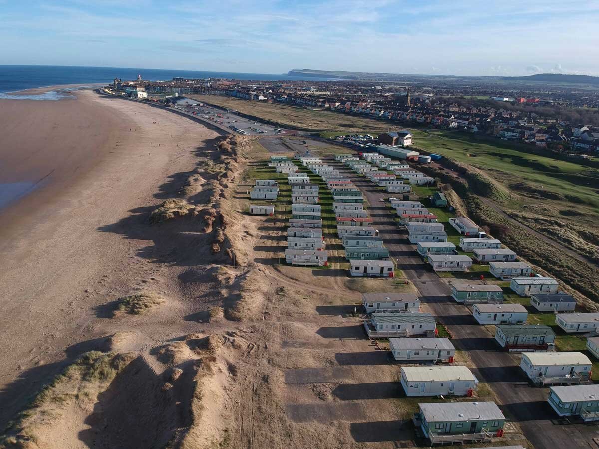 Aerial view of Redcar Beach Caravan Park.jpg