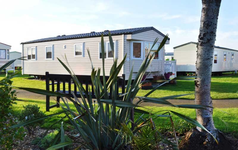 Caravan and outside area at Mablethorpe Park.jpg