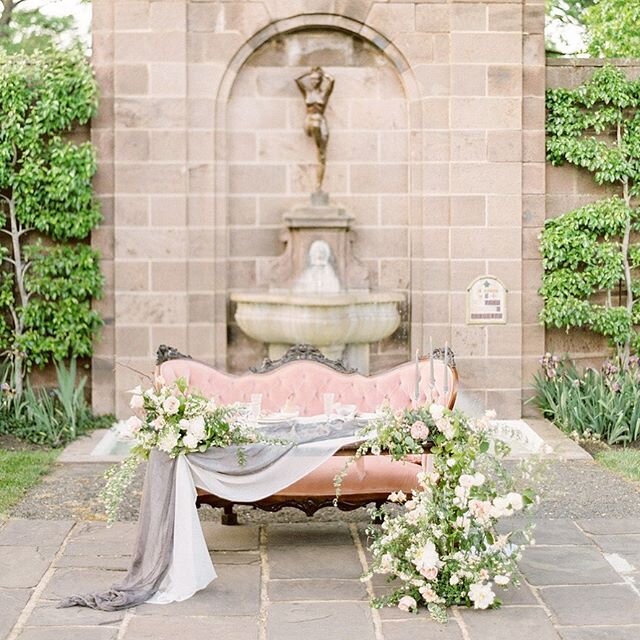 One of our favorite elements to design is your sweetheart table.  It is the first place that you will share a meal together as a married couple.  The sweetheart table is so versatile -  it works great for an elopement or micro wedding or large scale 