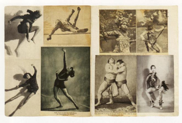 Figure 3. Pages from Hannah Höch’s Album ( Scrapbook ), 1933. Scan from Hannah Höch album . Ostfildern-Ruit: Hatje Cantz Verlag. 2004. n. pag.