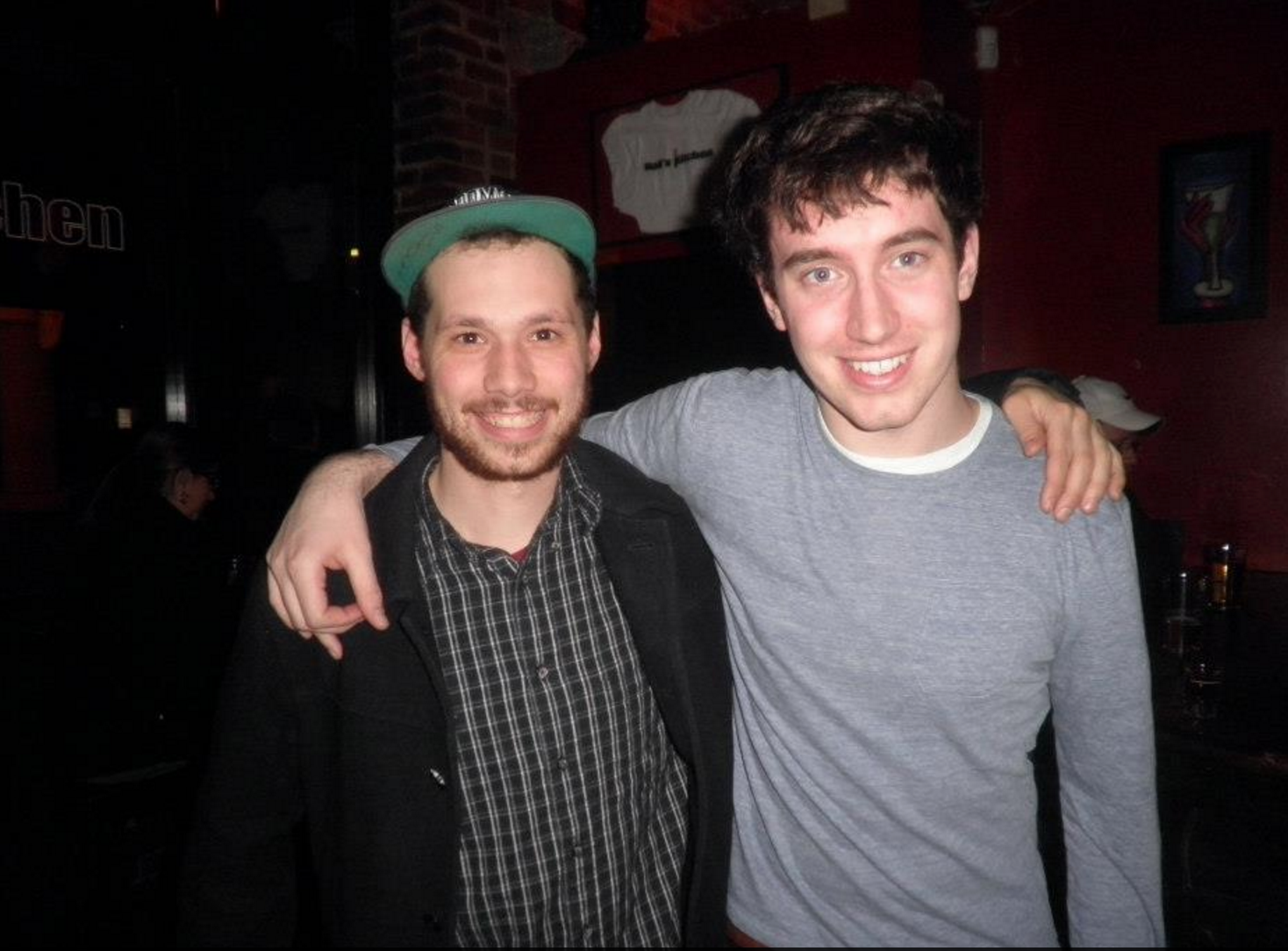 Francis Steakknife (Steven Zemanian) and Johnny Darlin (Michael Doshier)