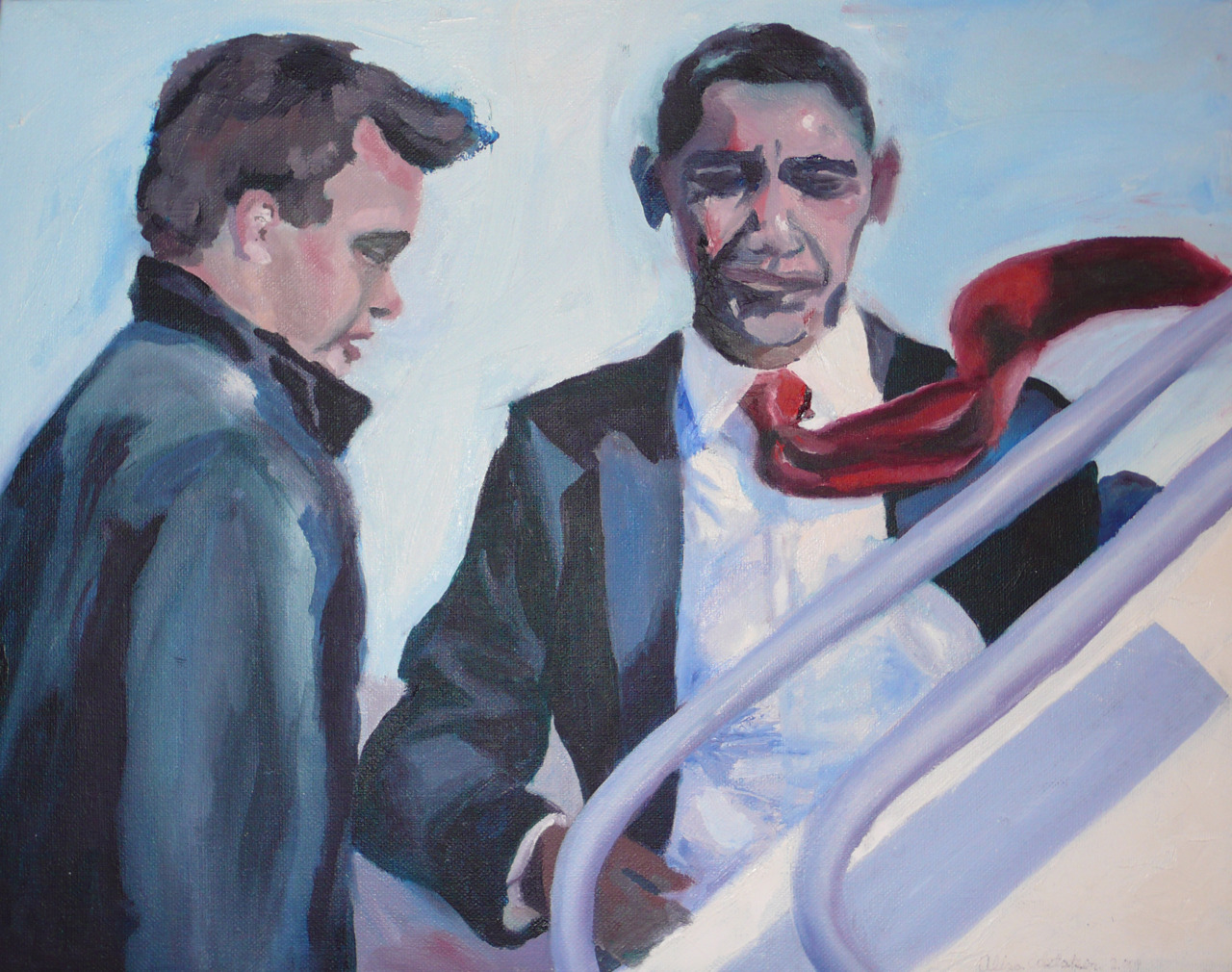 Eric Lesser + Barack Obama