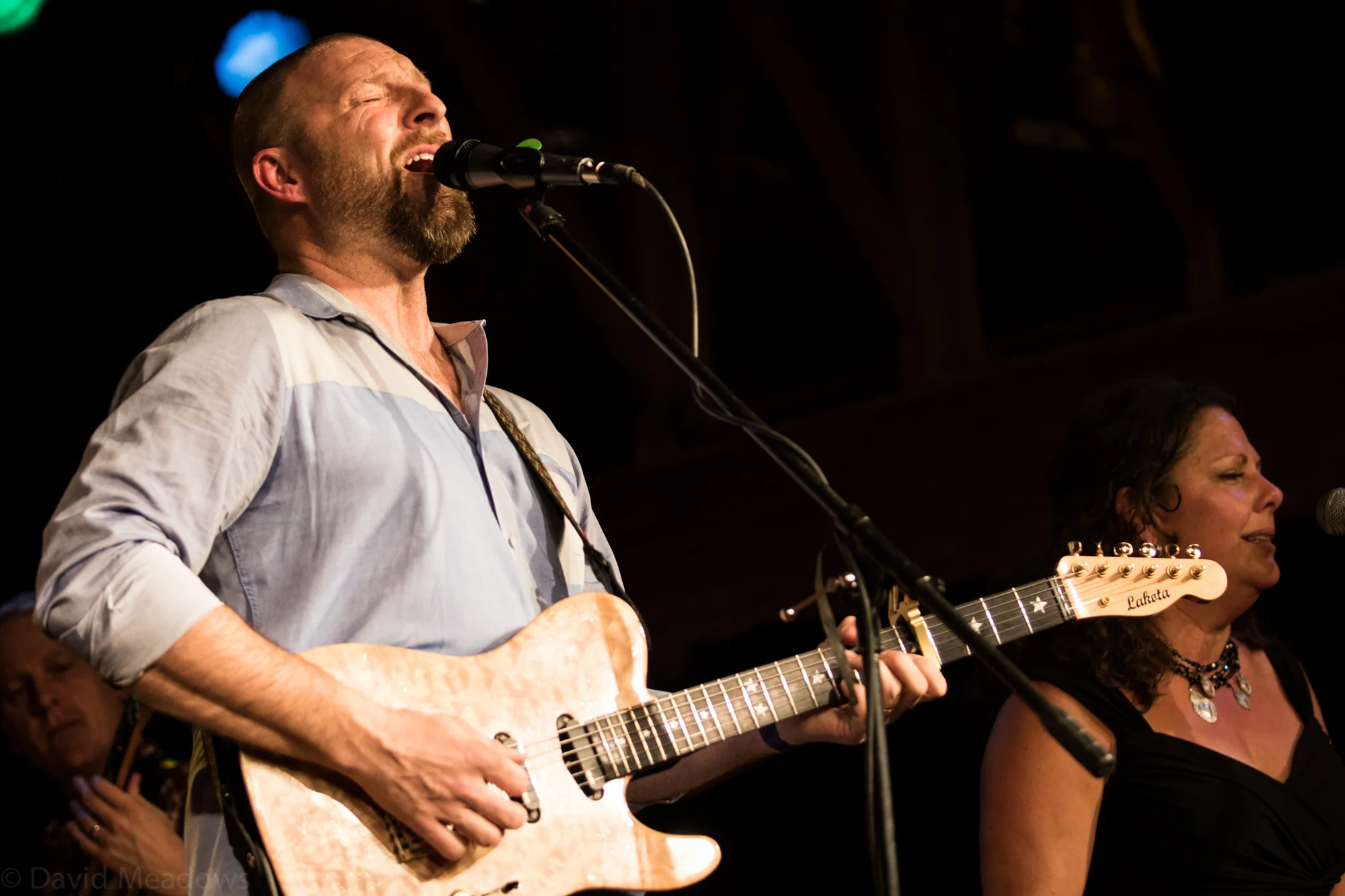 David during his set