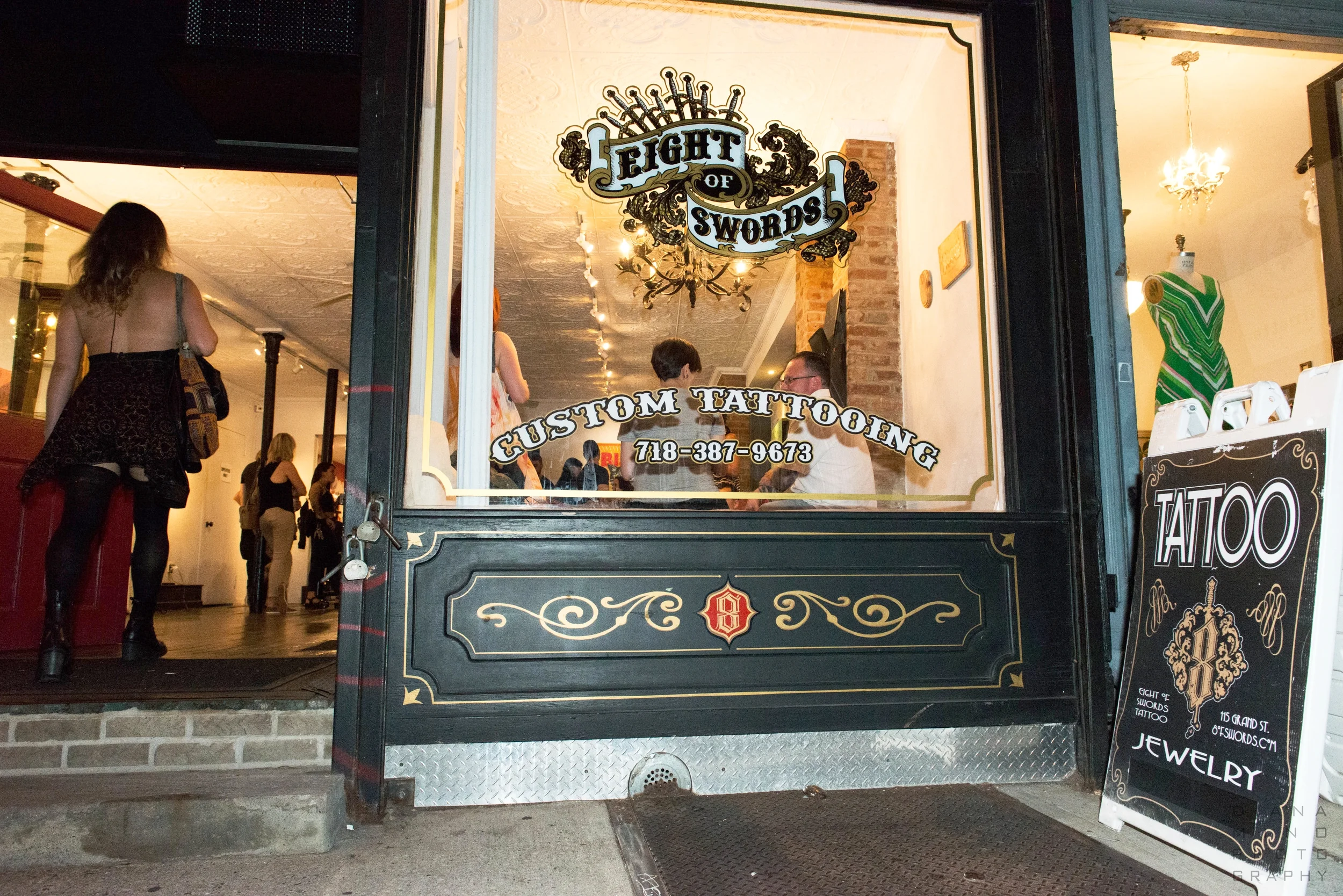 EIGHT OF SWORDS TATTOO PARLOUR