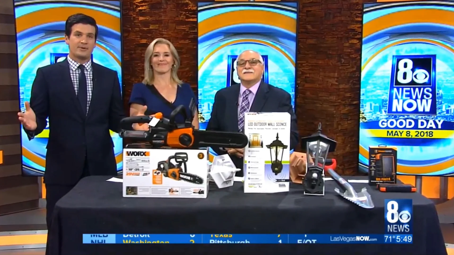 CBS-TV 8 News Now Good Day 5/8/18 PART I & II - Best New Home & Hardware Products