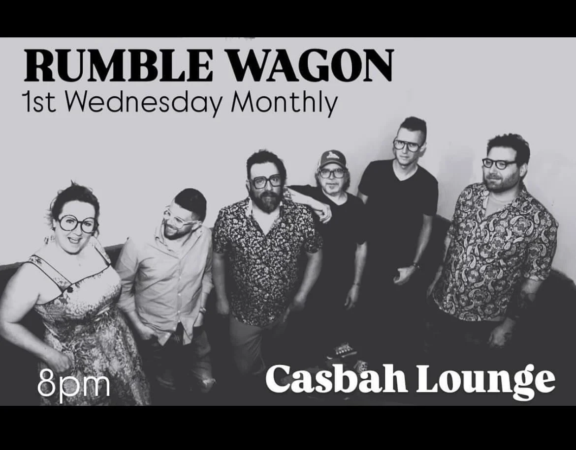 Opening for @therumblewagonband tonight as part of their residency at @casbahgram in the lounge.
One last show before I’m back on the boat!
Fun at 8PM!