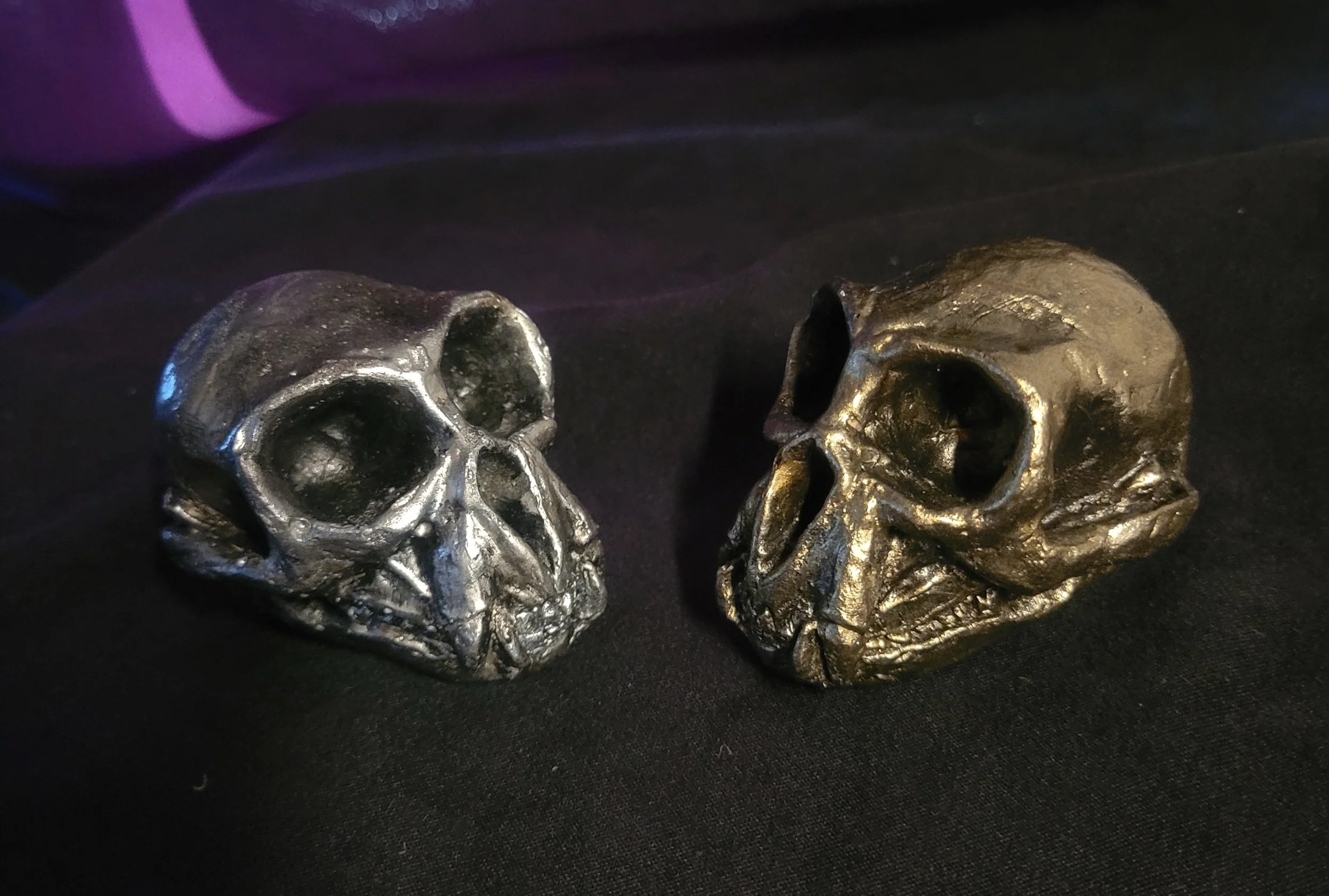Resin Cast Monkey Skull $30