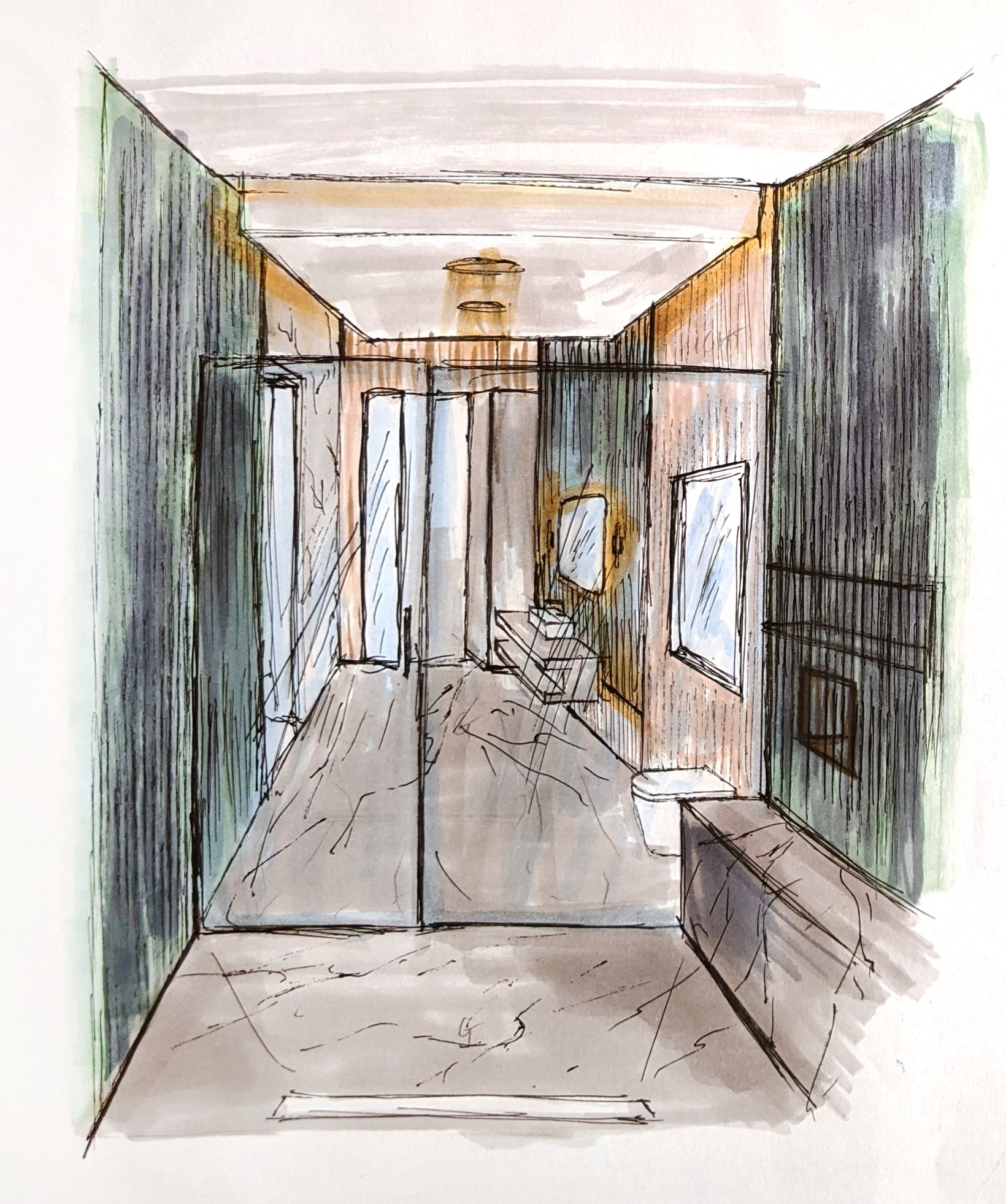 CONCEPT SKETCH | MARKER & PEN