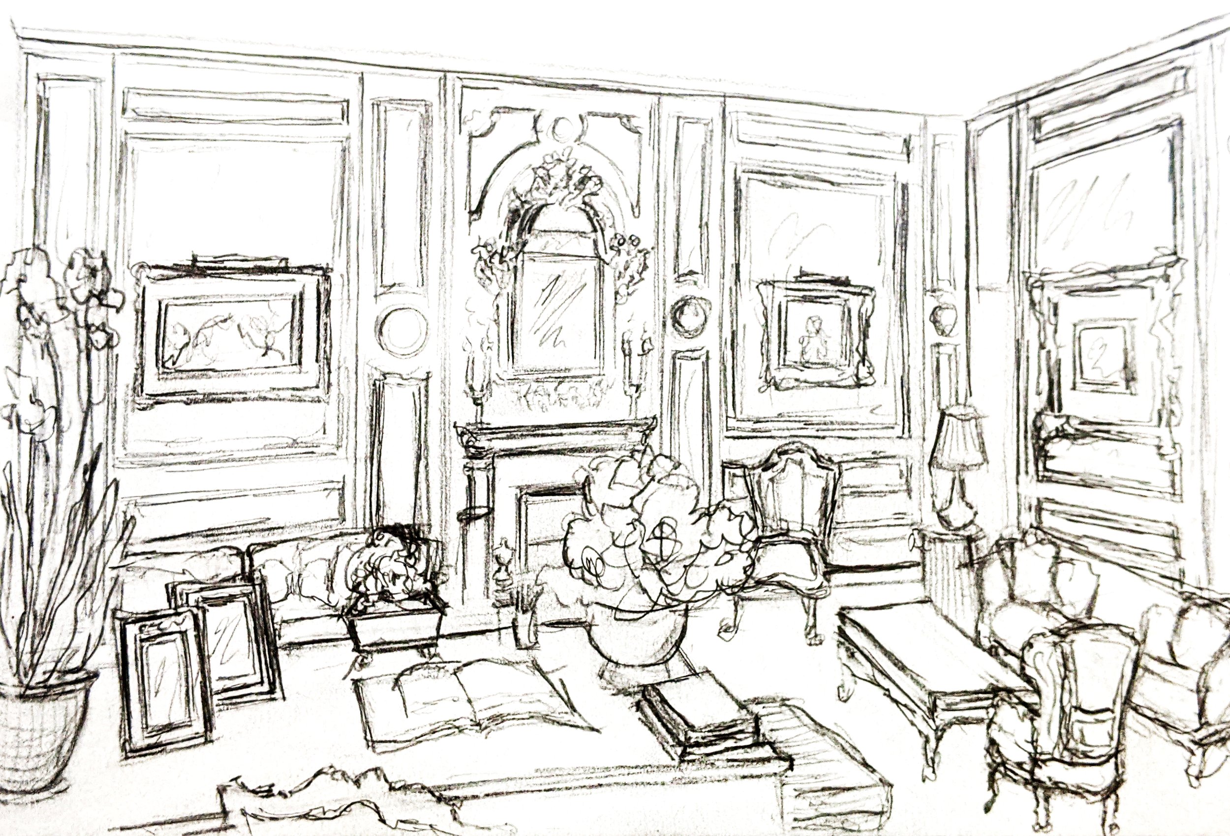 OBSERVATION SKETCH | GRAPHITE