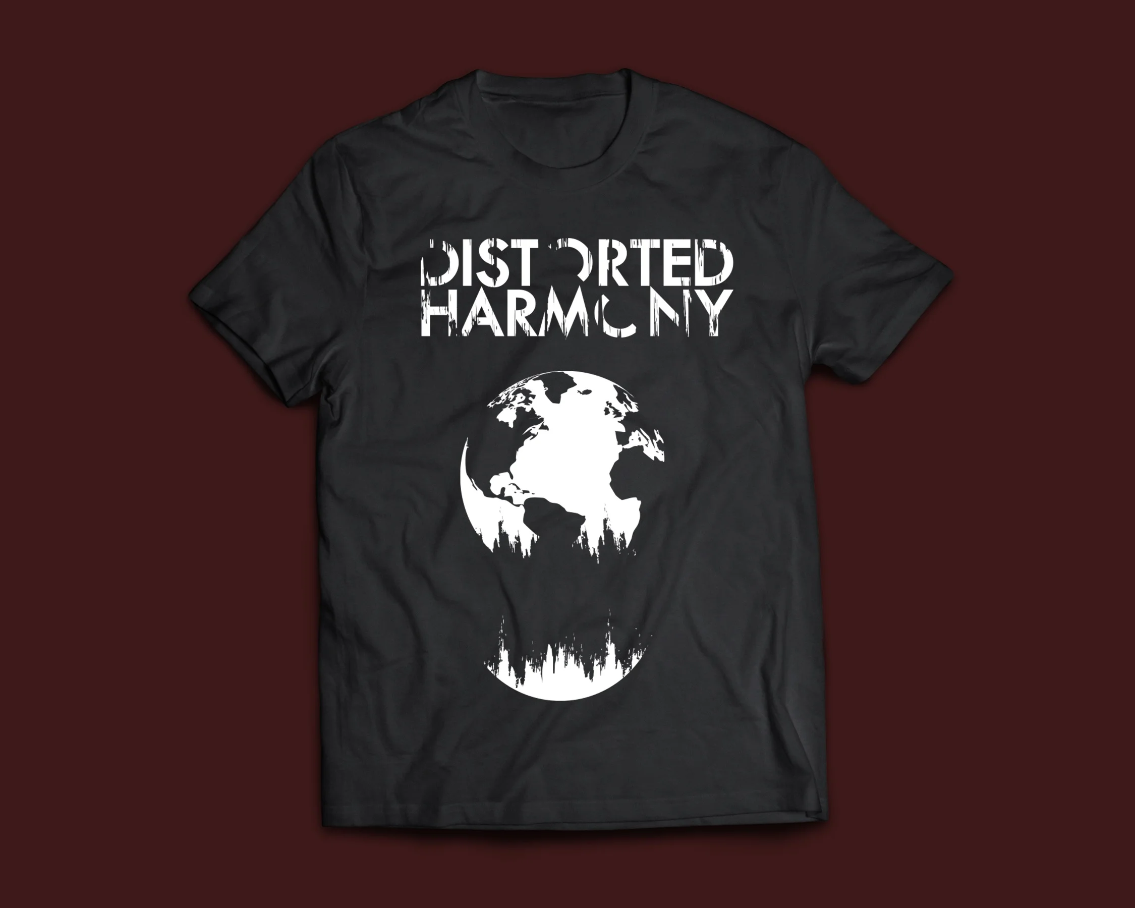 Shirt Design | Distorted Harmony