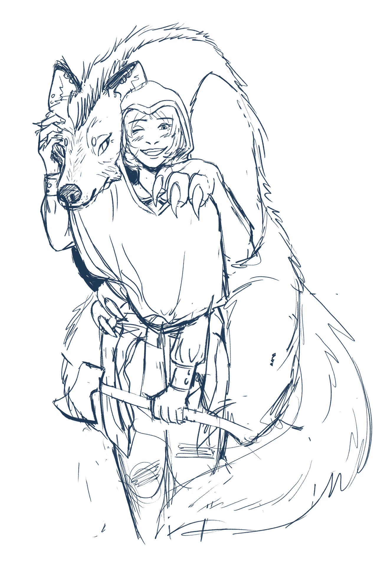 big bad wolf and red sketch2.png
