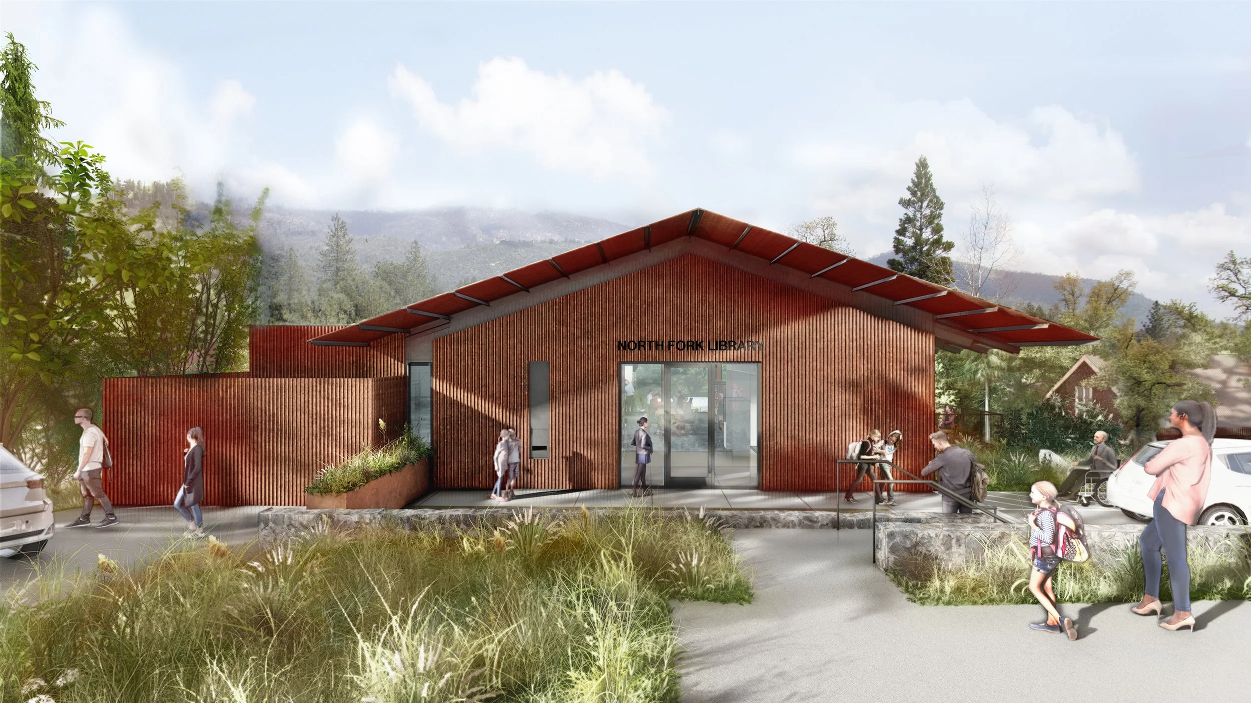 Northfork Library — JAYSON ARCHITECTURE