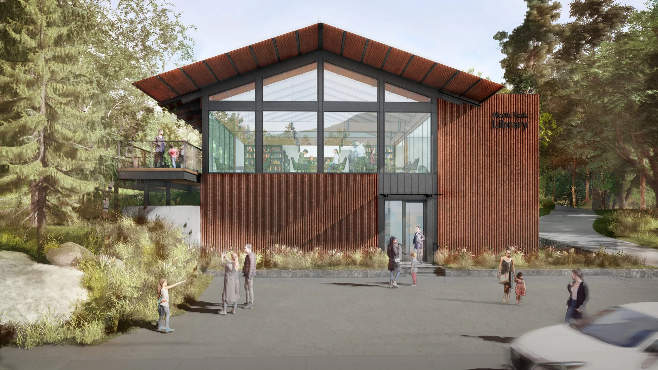 Northfork Library — JAYSON ARCHITECTURE