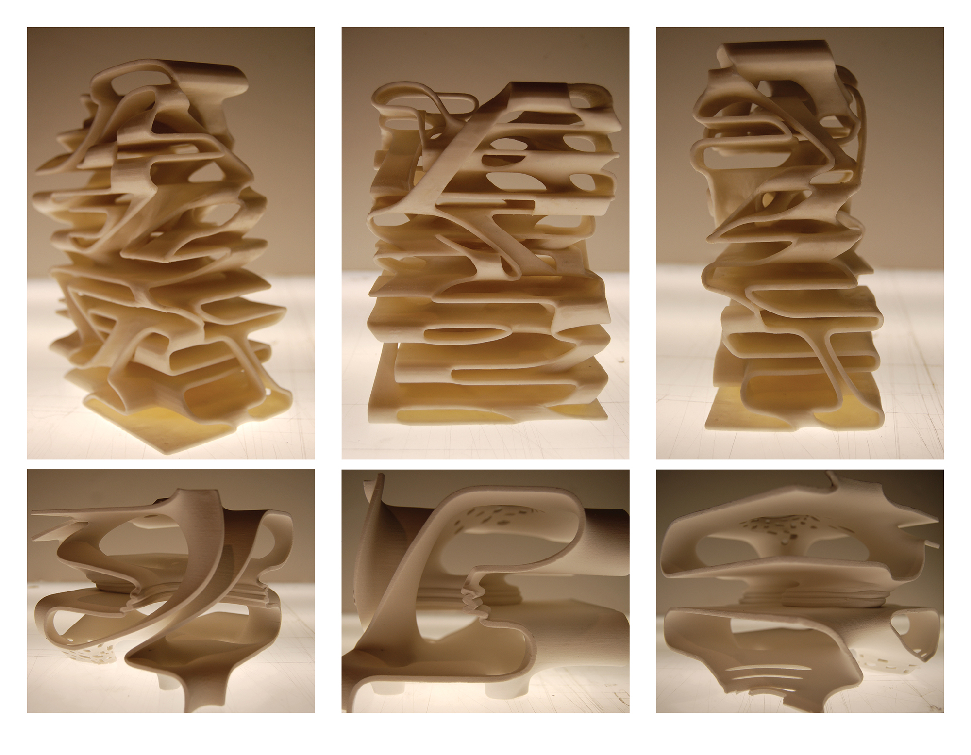 building and section models