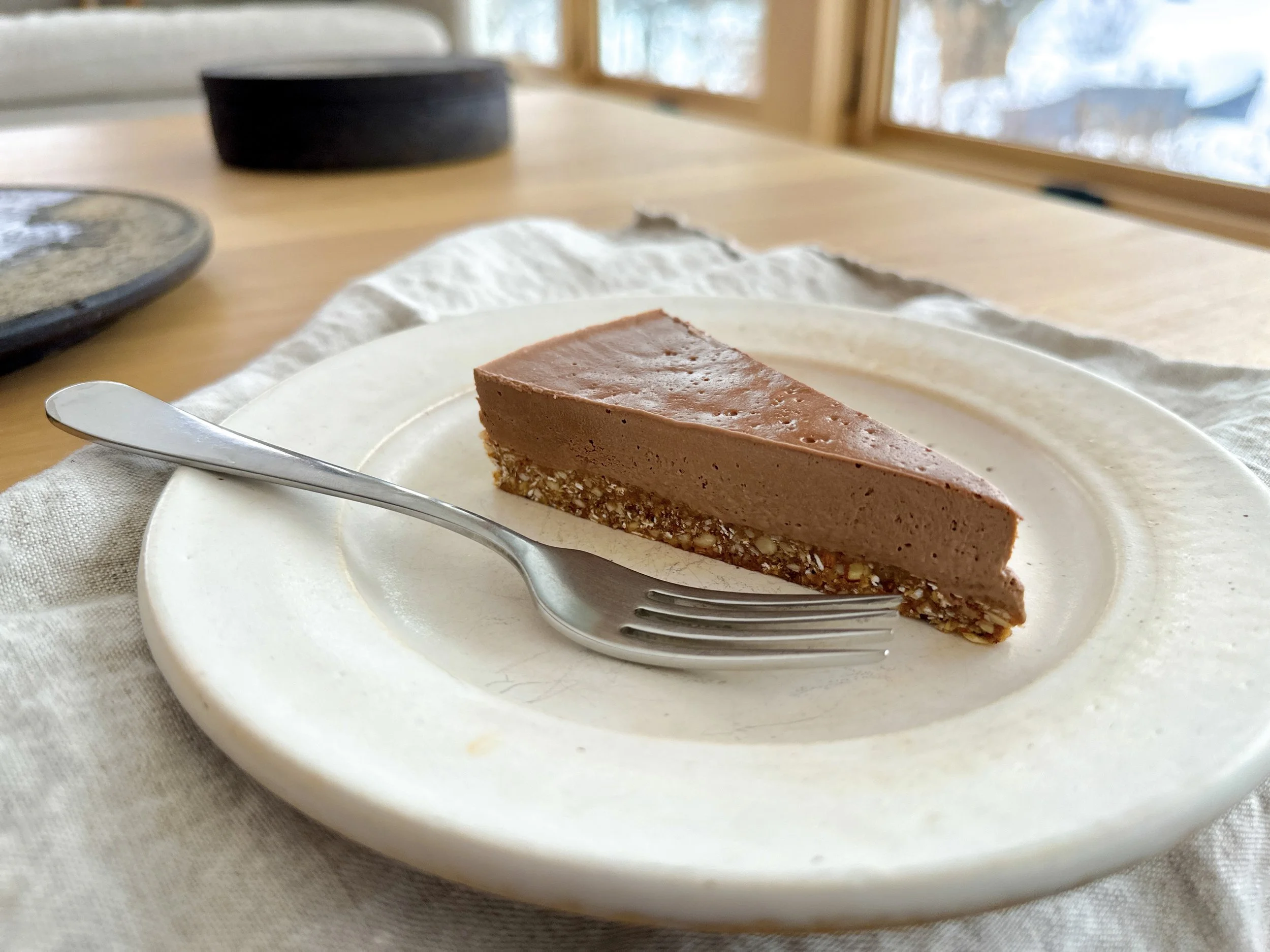 Chocolate Coconut Cheesecake
