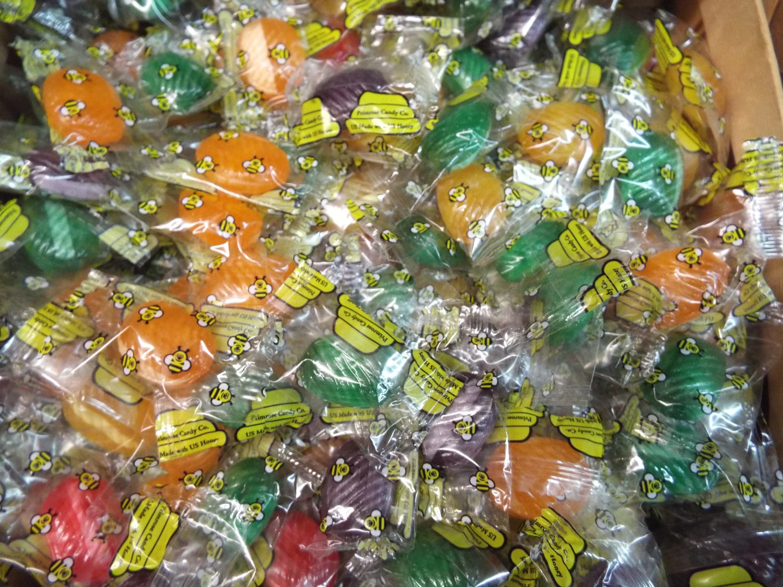 Honey Filled Fruit lozenge