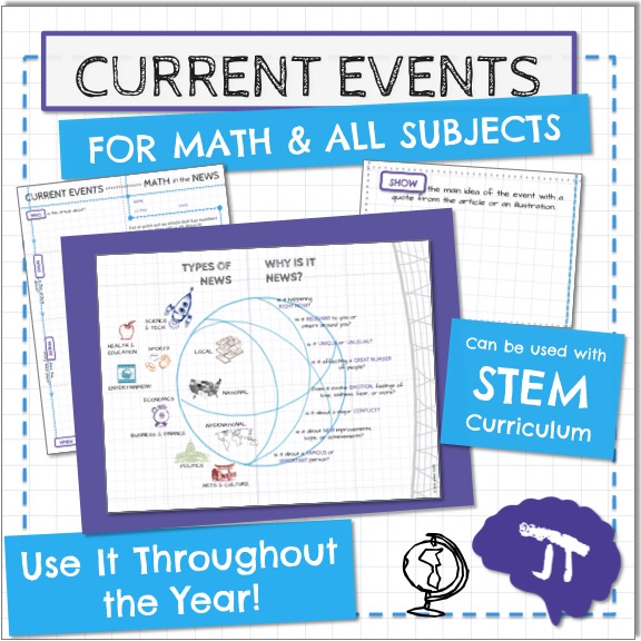 MTMM Current Events for Math and All Subjects