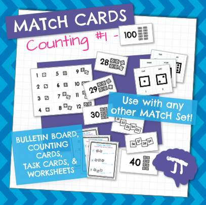 MATcH CARDS Starter Set 1-100