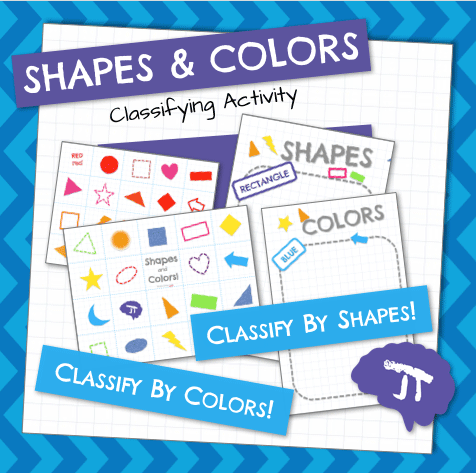 Classifying Shapes and Colors Activity