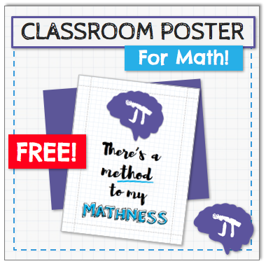 Free Method To My Mathness Poster