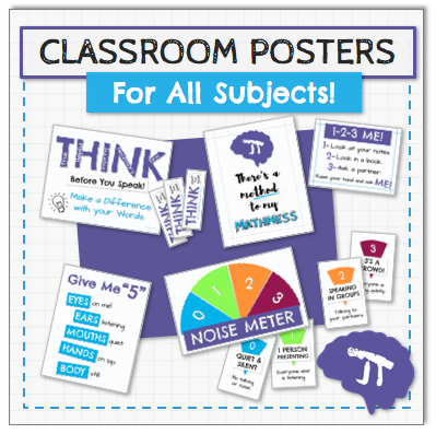Classroom Posters MtMM