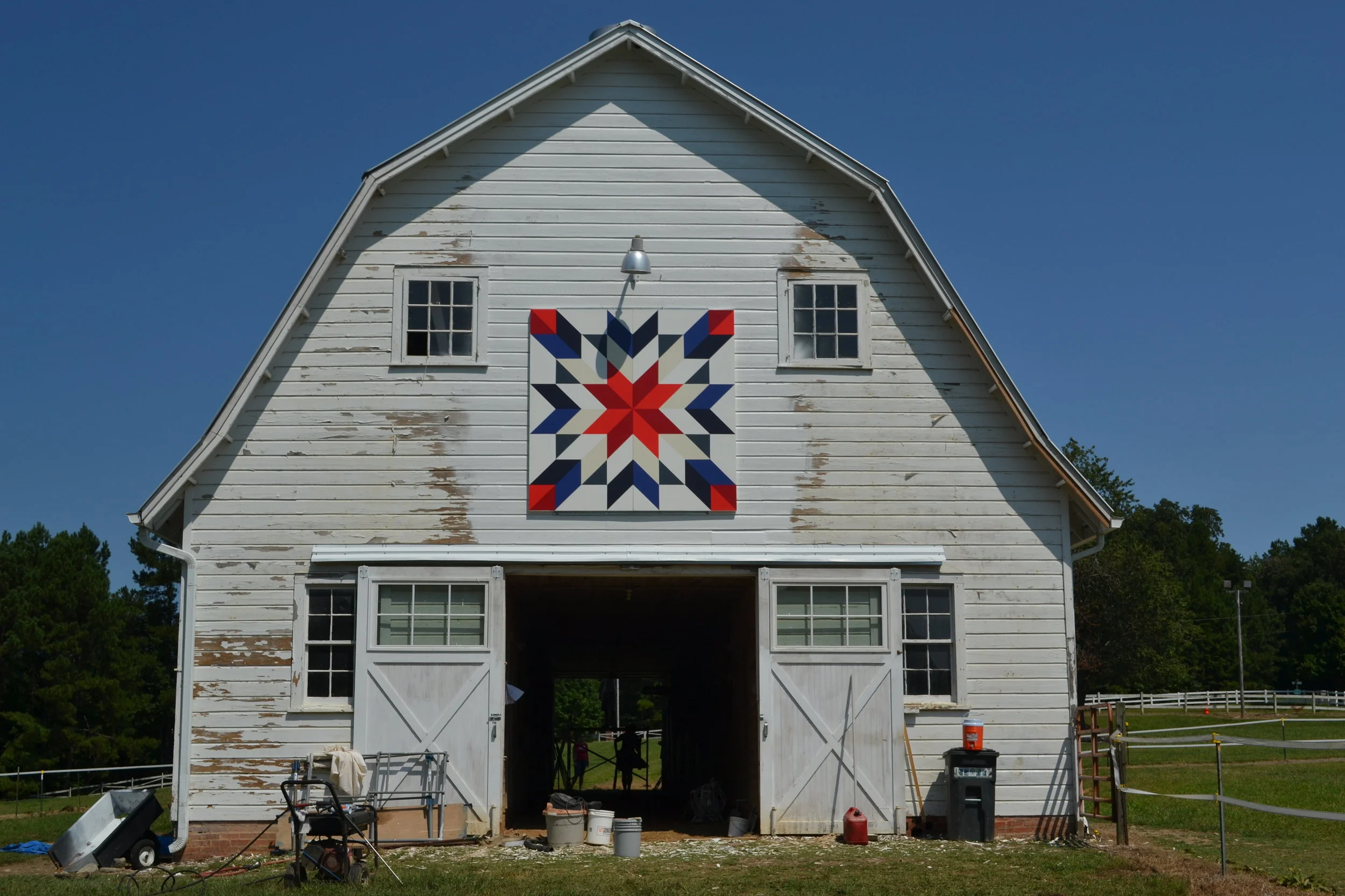 Barn Quilt Raised