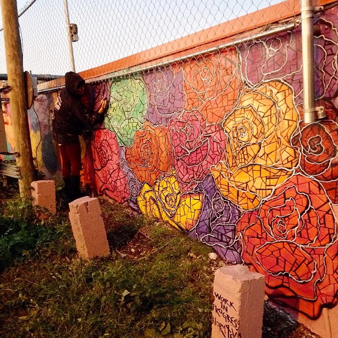 Rose Wall 2018