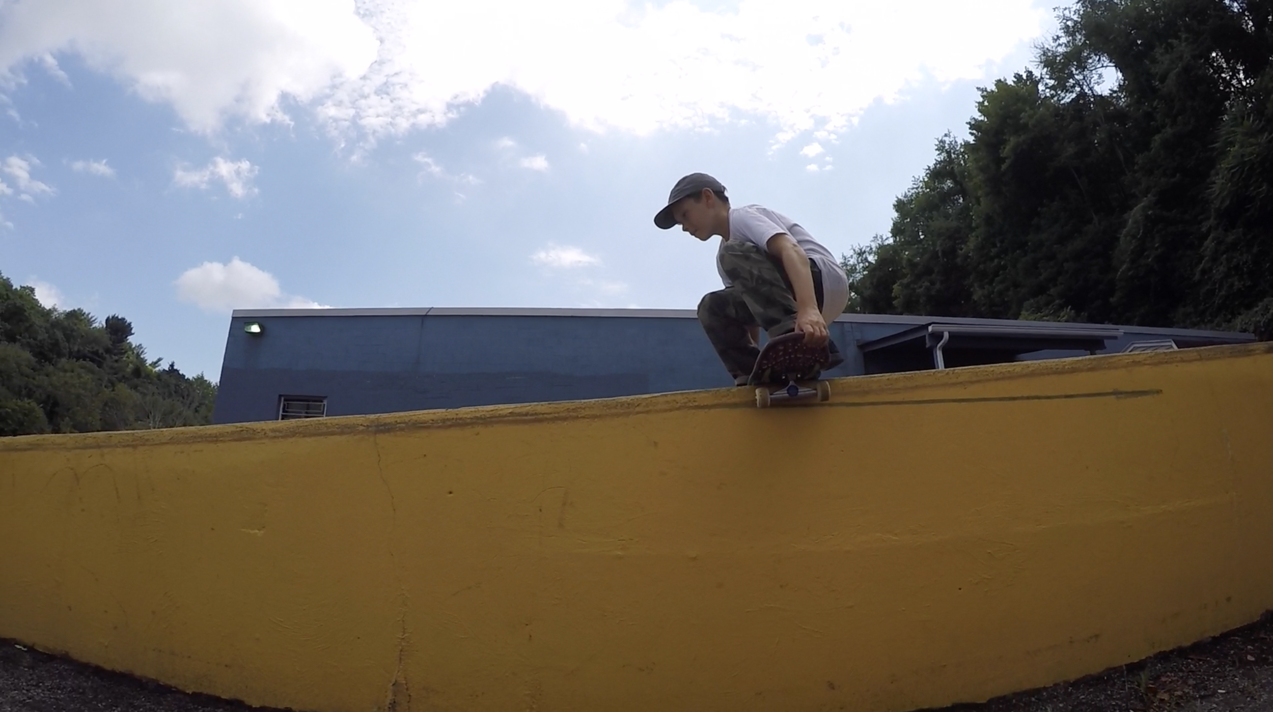 Eli Campbell - Cannonball grab Boardslide