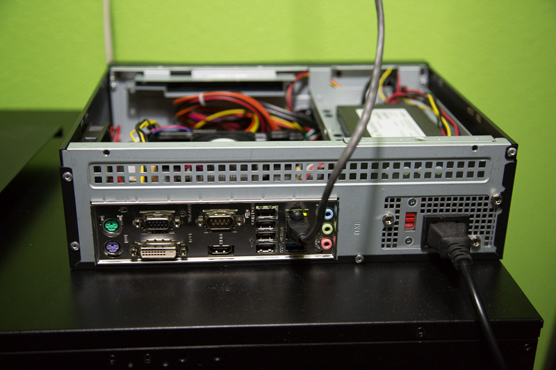 Power and Ethernet, in the end that's all the system needs to run as a server.