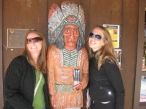 Rocking the straight hair in Sedona, AZ.