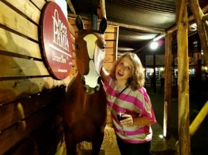 Technically this is Buenos Aires, not Texas. But I just love this picture and the horse totally reminded me of Dallas. I think the wine helped a little bit too ;)