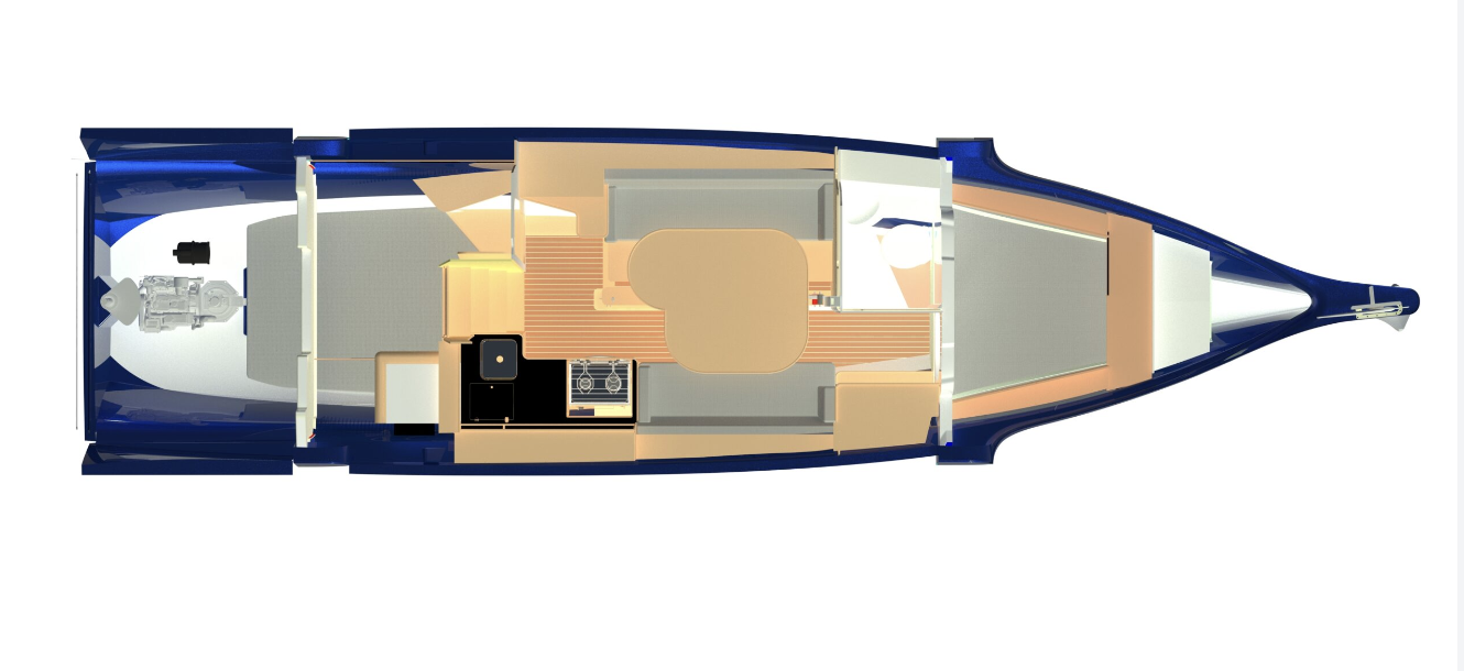 Interior Layout of the Dragonfly 33