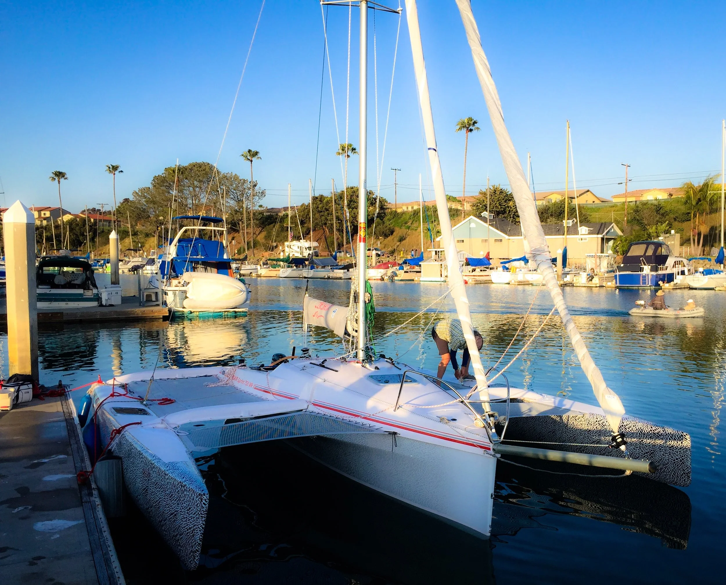 This Sprint 750 MK II was delivered into Oceanside, California. The final destination, Chicago!