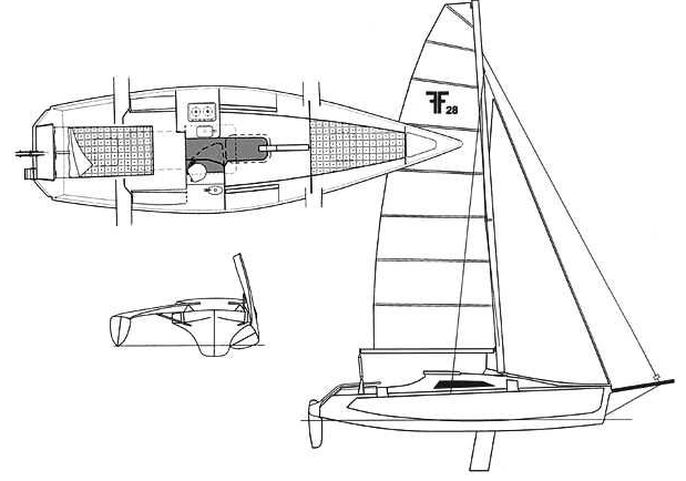 2009 Corsair 28 Center Cockpit