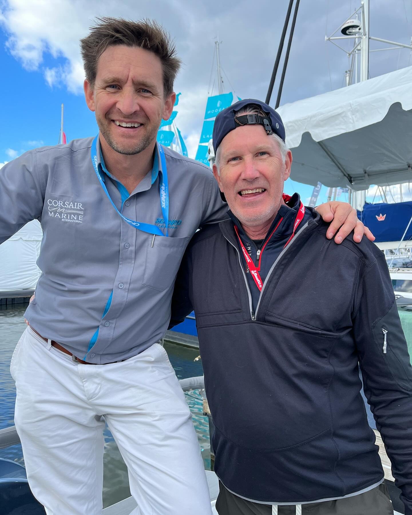 Mike Reese with Richard Allen Annapolis boat show 2024!