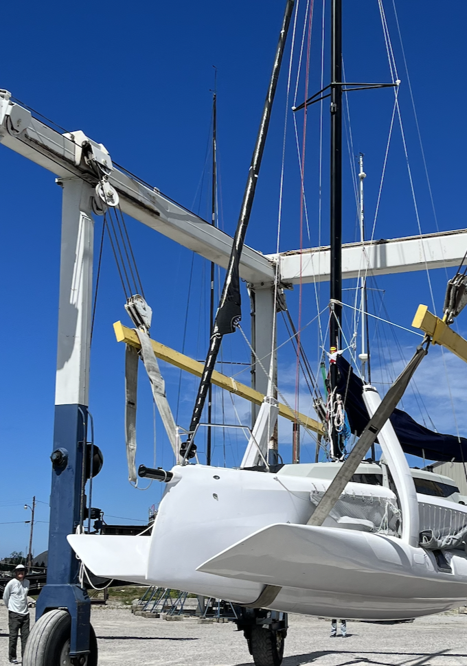 Moving the Corsair 880