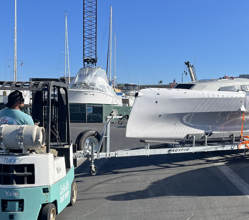 moving the Corsair 880 