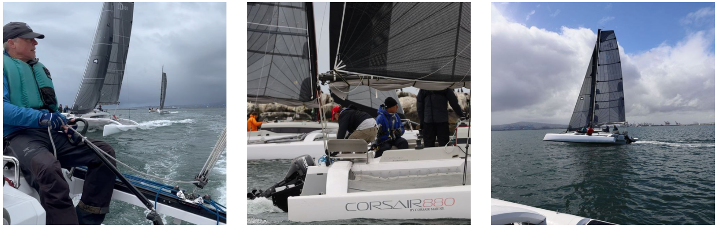 180 Marine trimaran training event