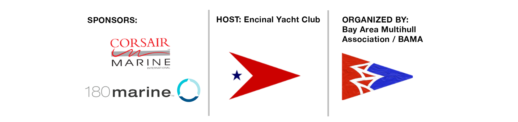 Sponsors for the Corsair Nationals