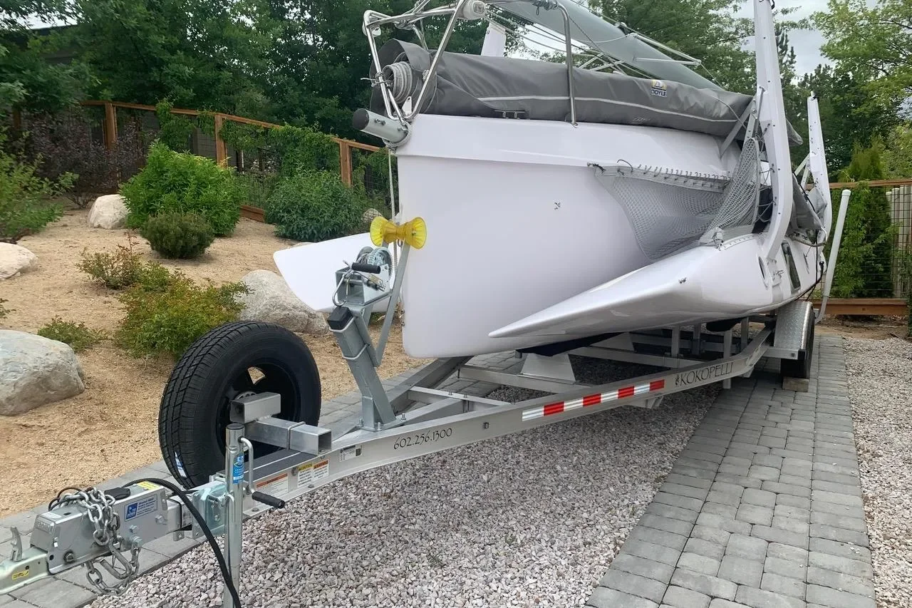 2018 Corsair 760 trimaran in excellent condition for sale