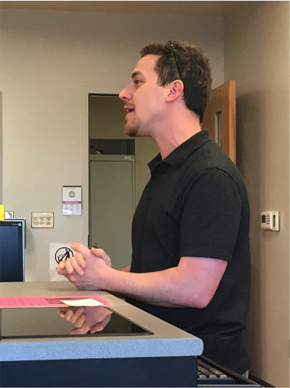 GIS Education Center instructor Gregg Verutes teaches our Python scripting workshops. His relaxed and organized teaching style “clicks” easily with our workshop attendees.